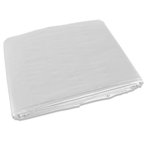 White 12x30 Heavy Duty UV Protected Canopy Sun Shade Boat Cover Tarp V710