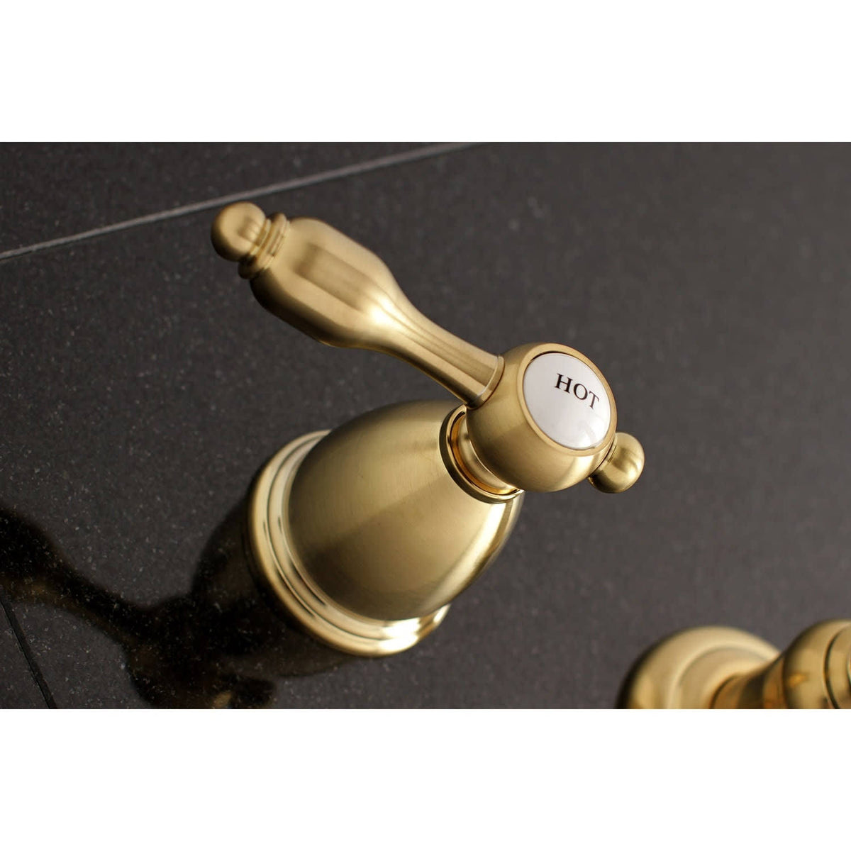 2-Handle Wall Mount Roman Tub Faucet, Oil Rubbed Bronze S4599