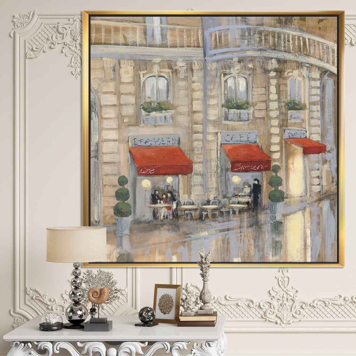 Framed Canvas R678