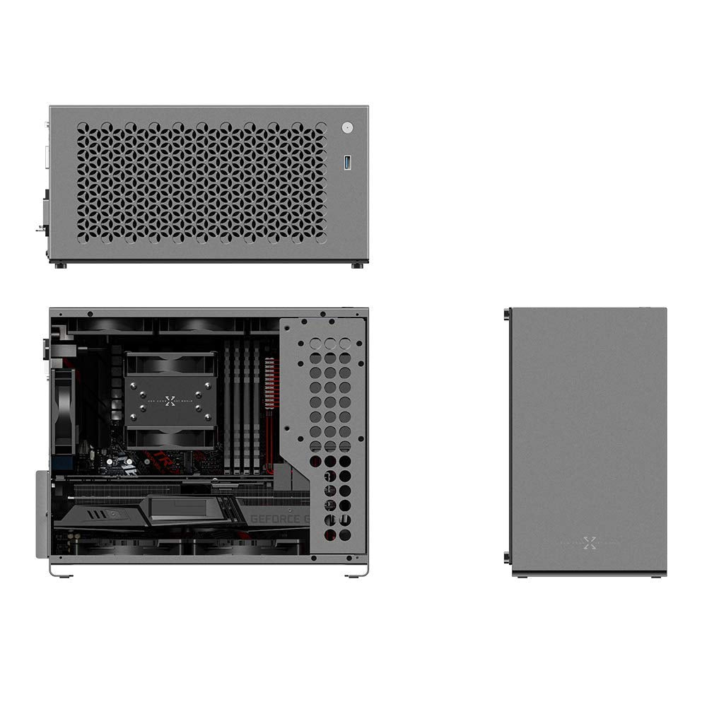 Aluminum PC Case with Tempered Glass V3297
