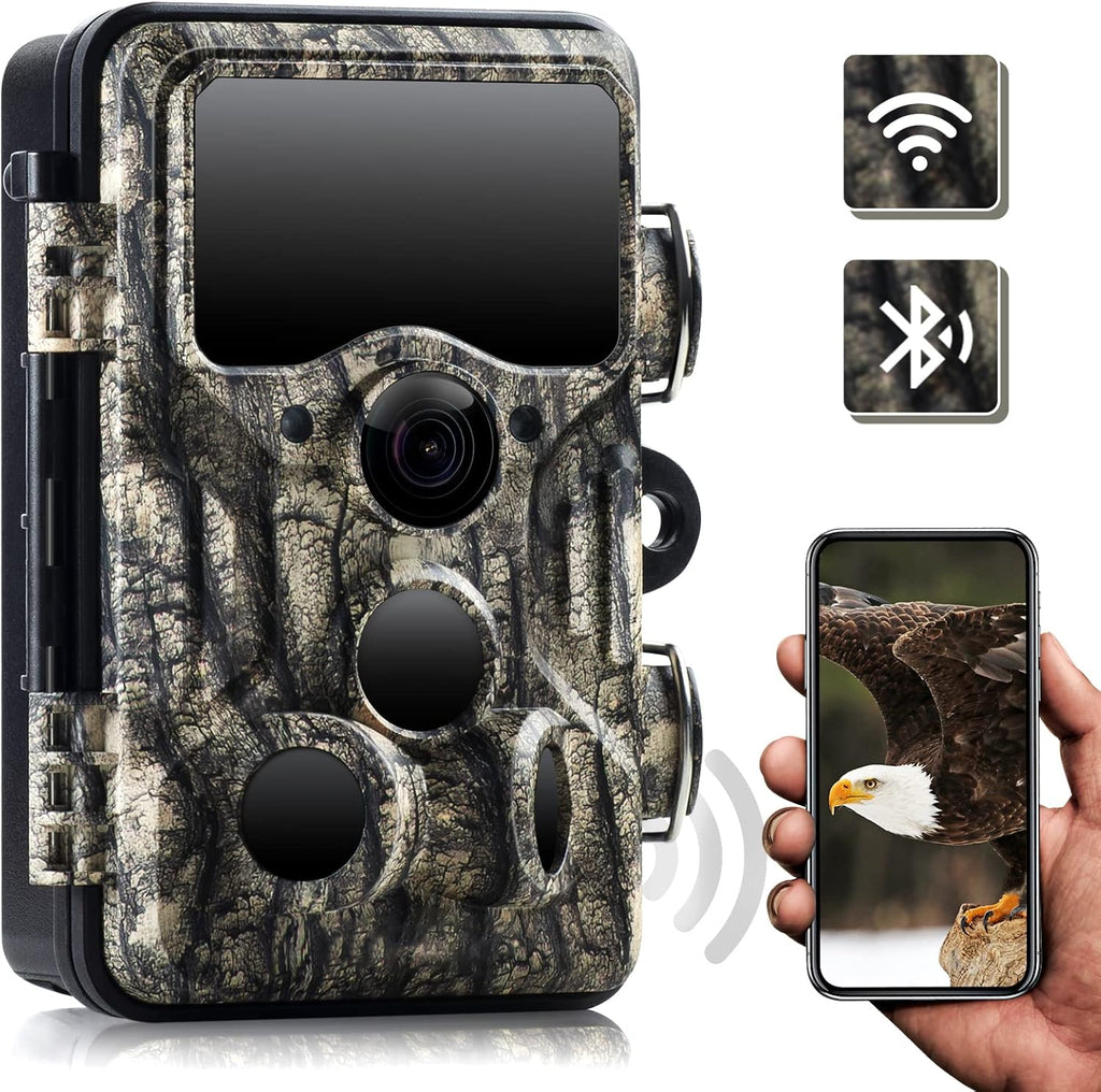 1296P 20MP WiFi Trail Camera with 940nm Night Vision Y445702