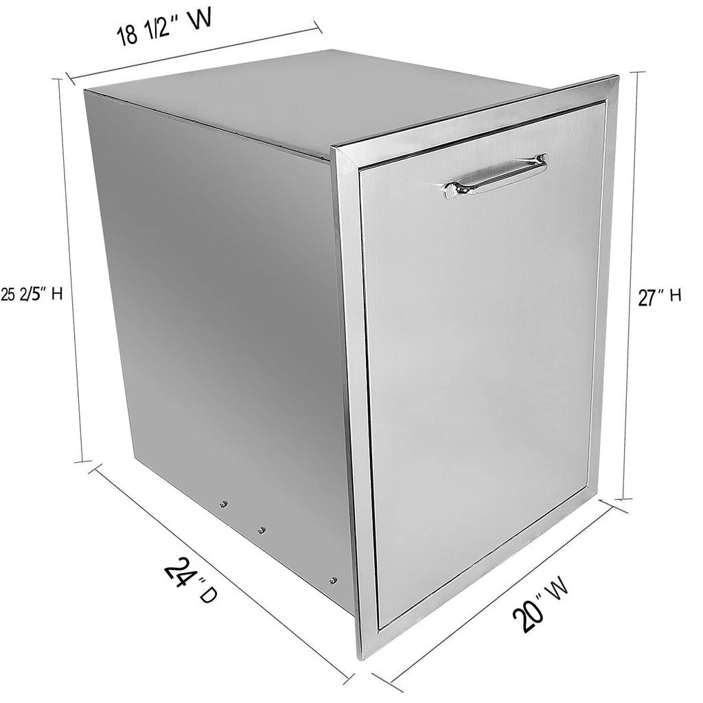 Propane Tank Drawer Stainless Steel A836