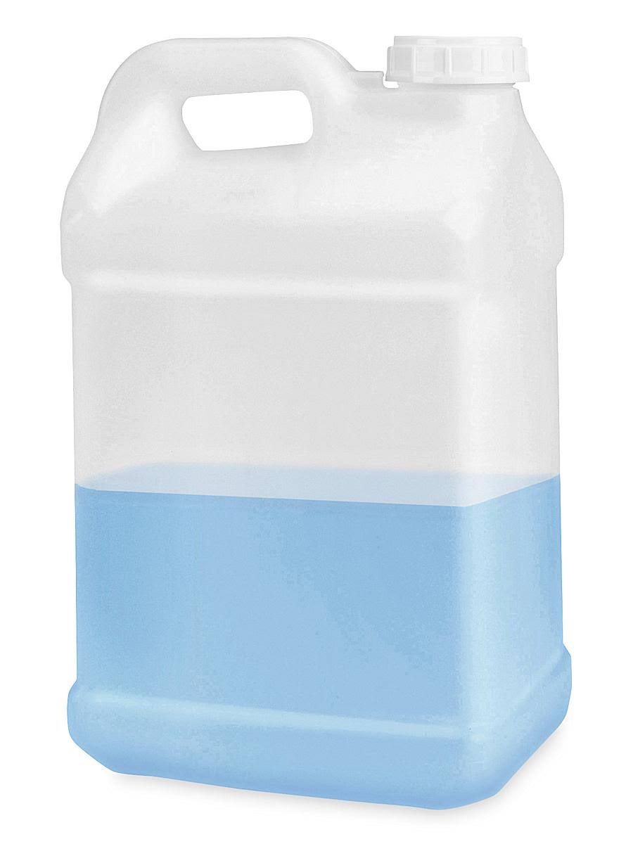 2 1/2 Gallon Natural Clear Jugs Case of 12 L504