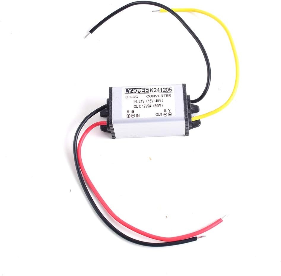24V to 12V 5A 60W Waterproof DC Converter V563