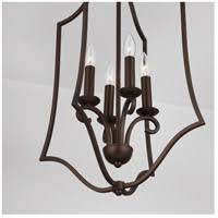 4 Light Bronze Foyer Light D5155