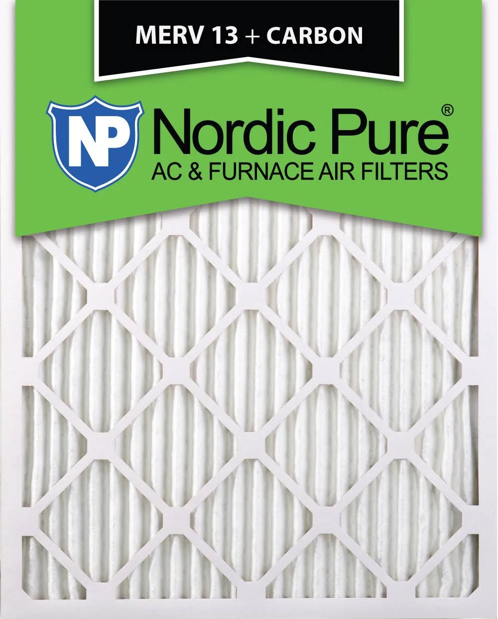 14x24x1 MERV 13 Carbon Air Filters QTY 12 O564