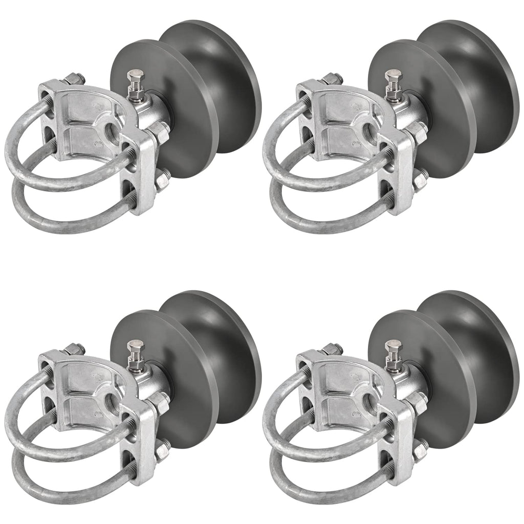 Nylon Sliding Gate Rollers for Round Post, Pack of 4 D7563