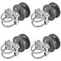 Nylon Sliding Gate Rollers for Round Post, Pack of 4 D7563