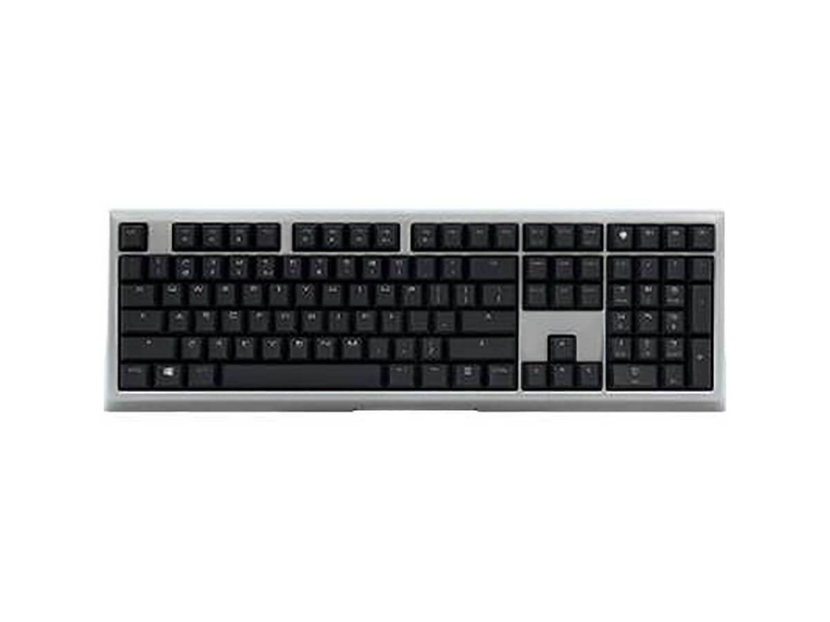 USB Mechanical Keyboard Brushed Aluminum B119