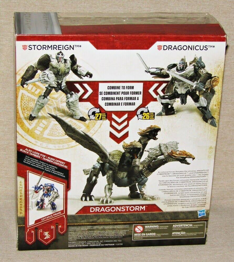 Transformers The Last Knight Premier Edition Leader Dragonstorm F633