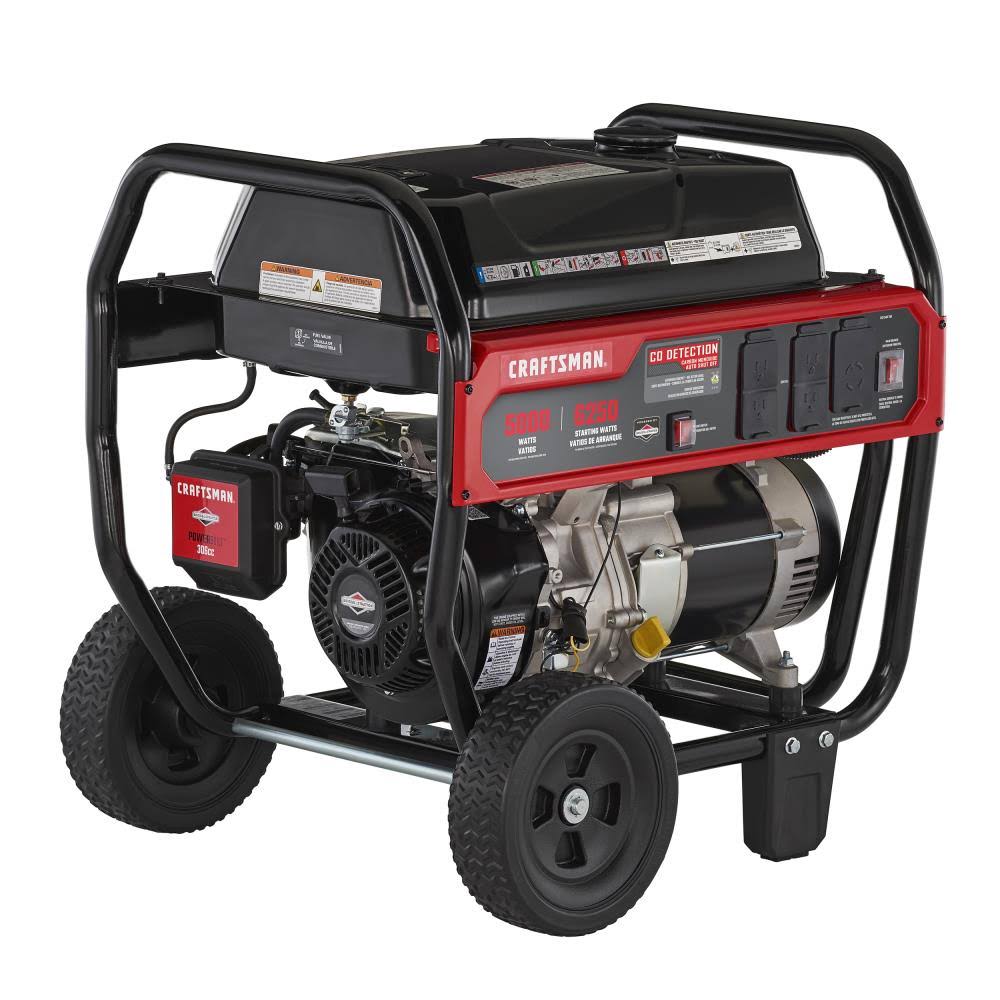 5000-Watt Portable Gasoline Generator C87743