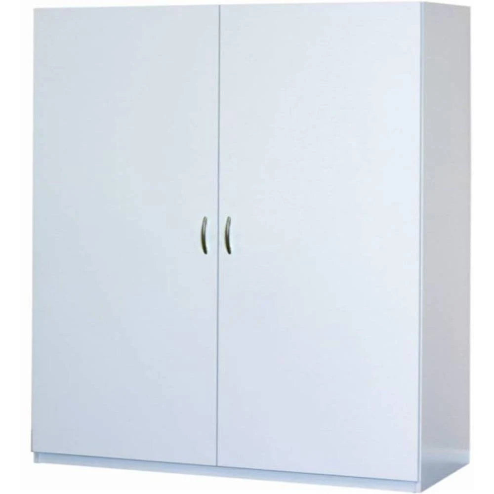 White Melamine Jumbo Storage Cabinet C132
