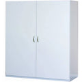 White Melamine Jumbo Storage Cabinet C132