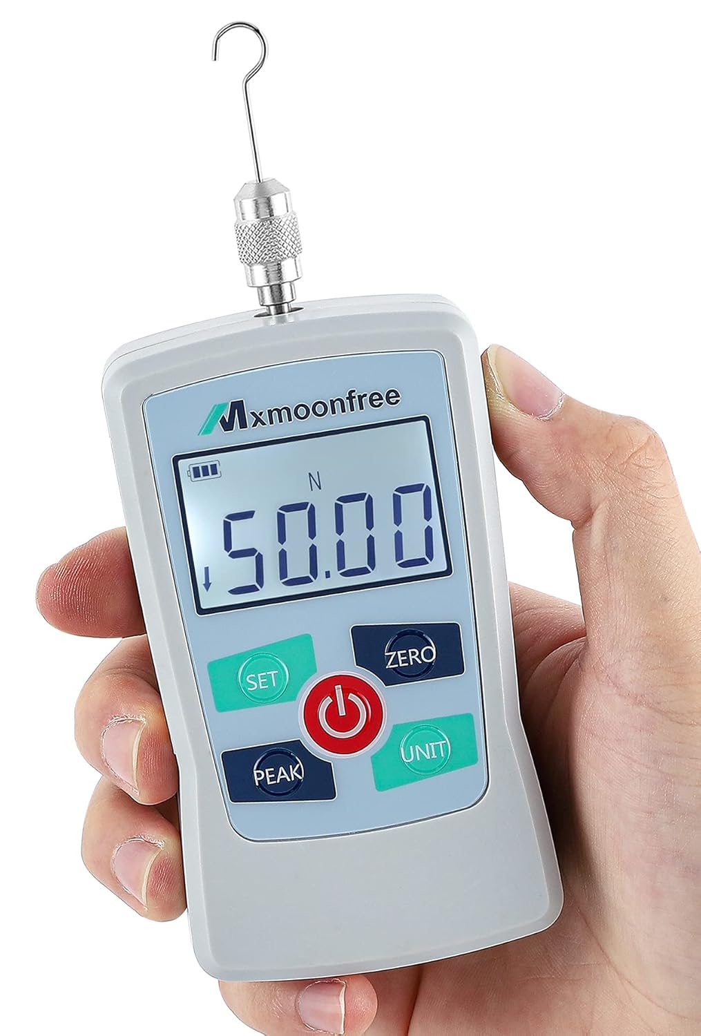 500N Digital Force Gauge Portable Force Meter with Storage Case W237