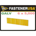 1-1/4 inch Leg 1/4 inch Crown 18ga Galvanized Staples N969