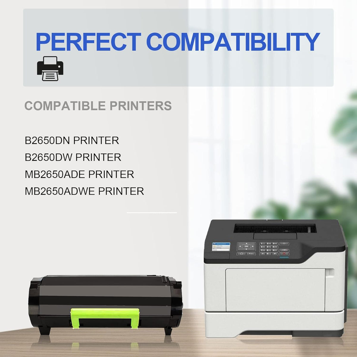 Compatible B2650 Series Toner Cartridge Replacement (1 Black) R16972