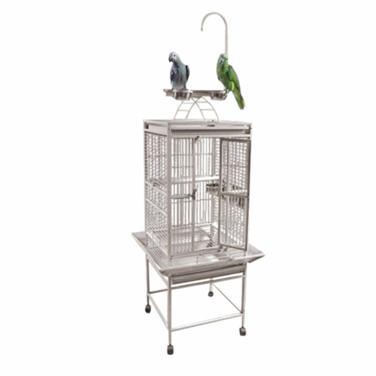 Sandstone Play Top Cage with 5/8x22 Bar Spacing M353