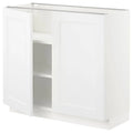 White Base Cabinet with 2 Doors V109