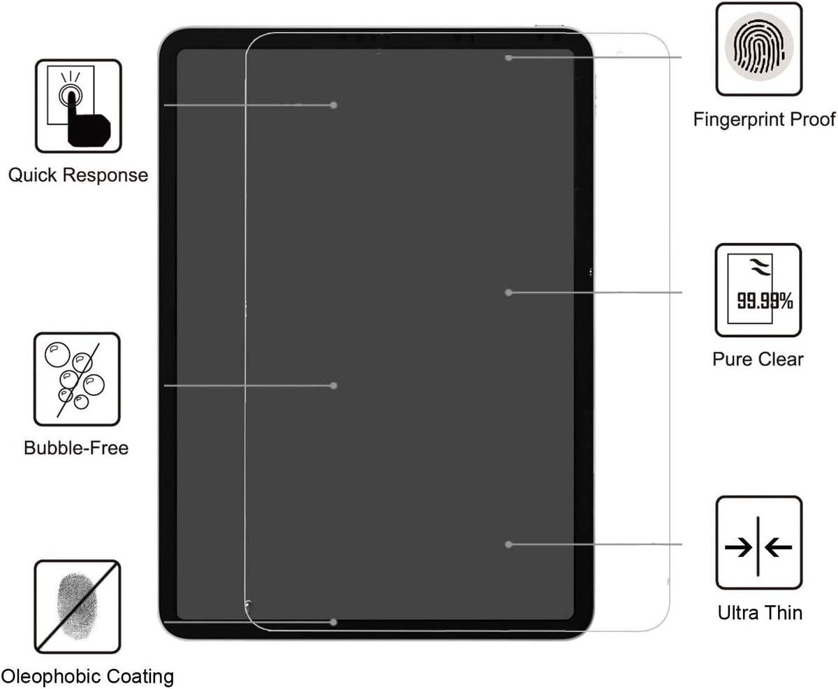 Tempered Glass Screen Protector Pack of 2 T4885