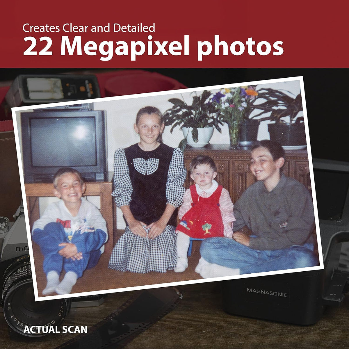 22MP Film Scanner with 5" Display & HDMI I9427
