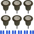 10W Low-Voltage IP67 Waterproof Warm White 2700K LED Landscape Lighting 6-Pack G570