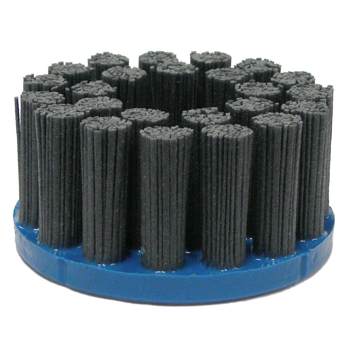 Silicon Carbide Bristle Disc Medium Grade Arbor Attachment 7/8 in Center Hole 4 in Outside Diameter E6171