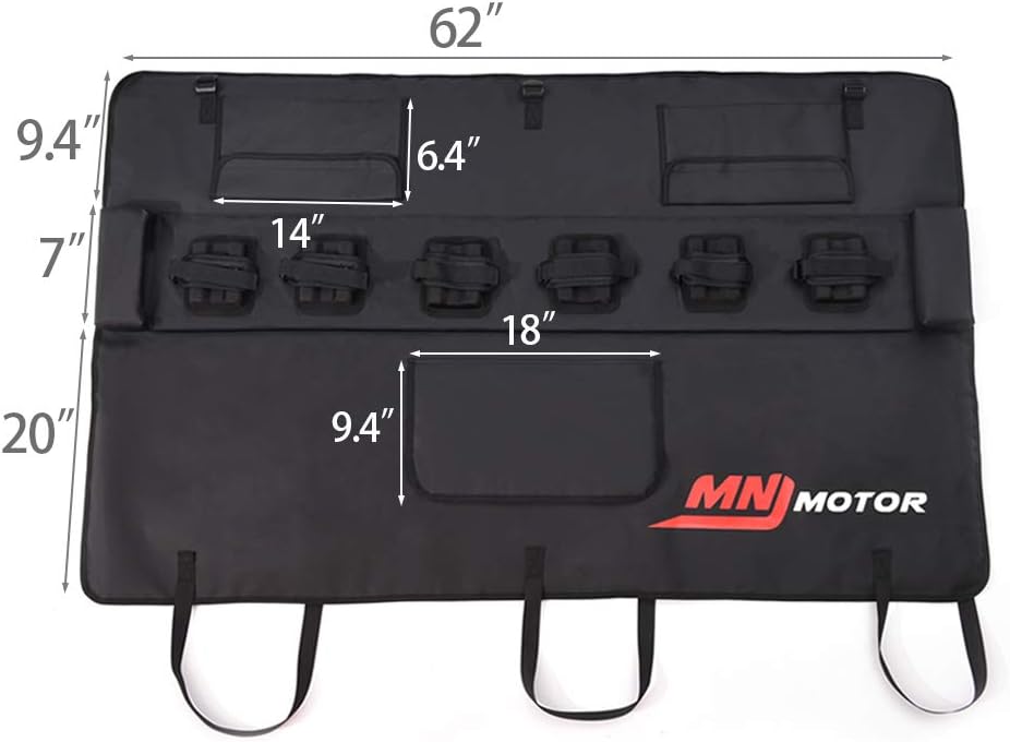 Pickup Tailgate Bike Pad with Fixing Straps E118539