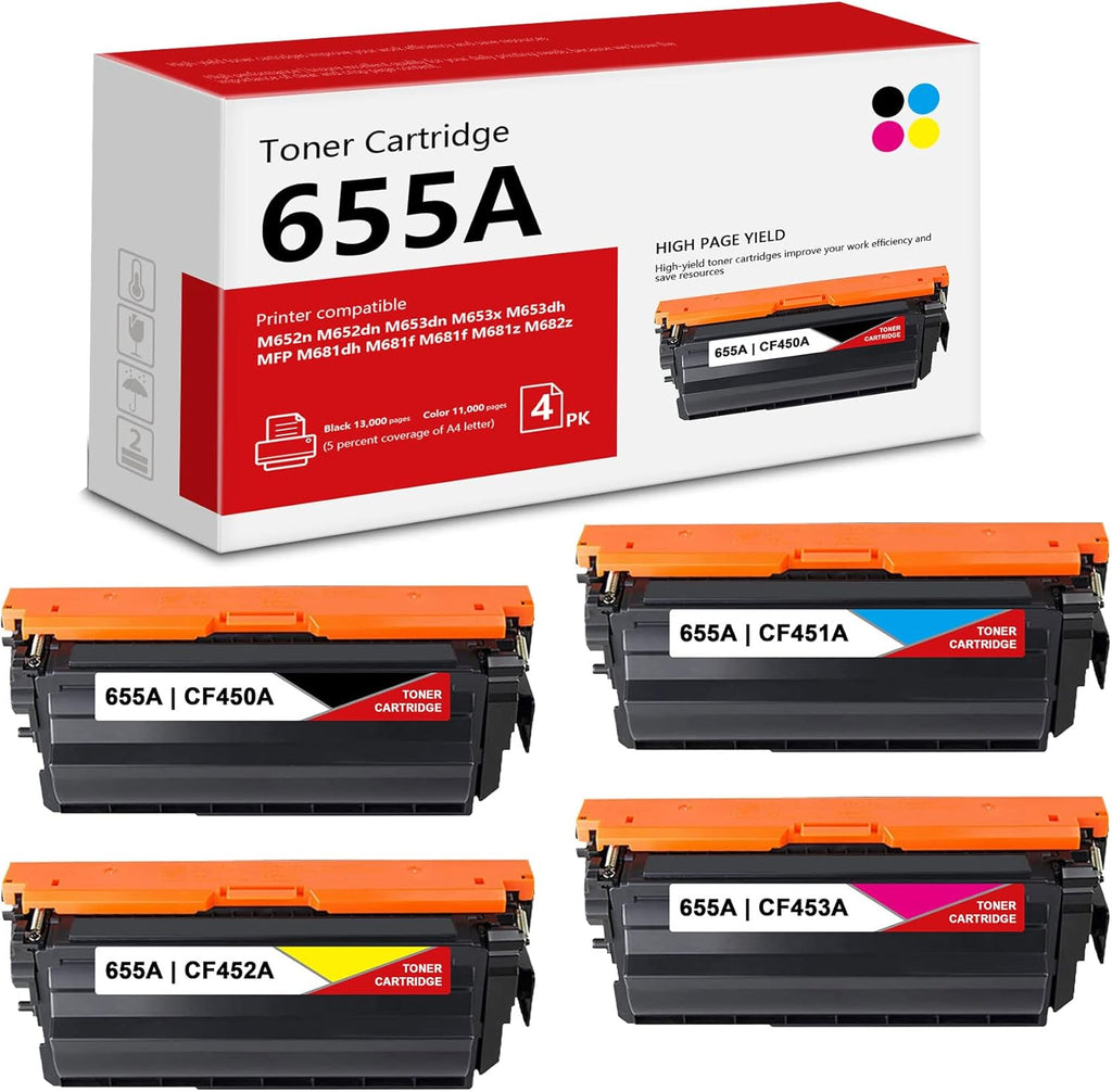 Compatible Toner Cartridge Replacement 4 Pack Y95335