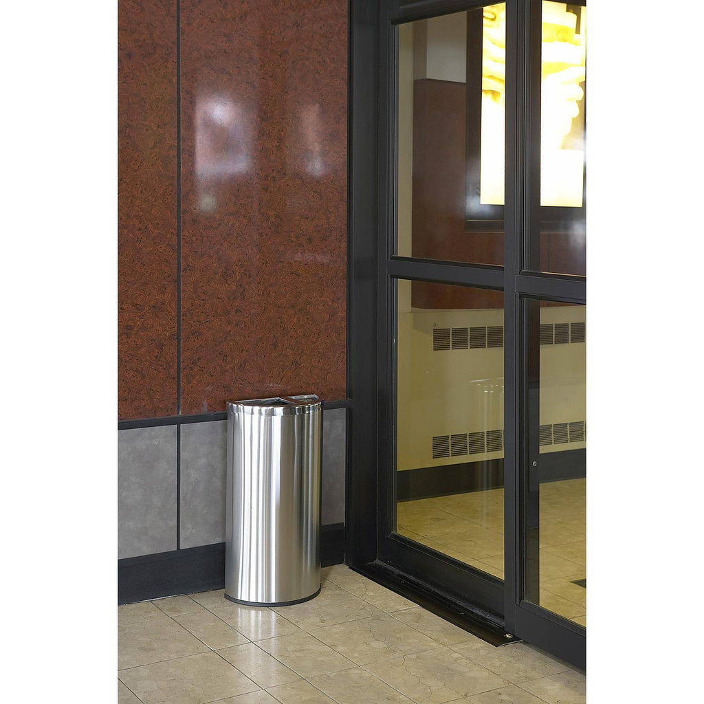 8 Gallon Stainless Steel Trash Can L95184