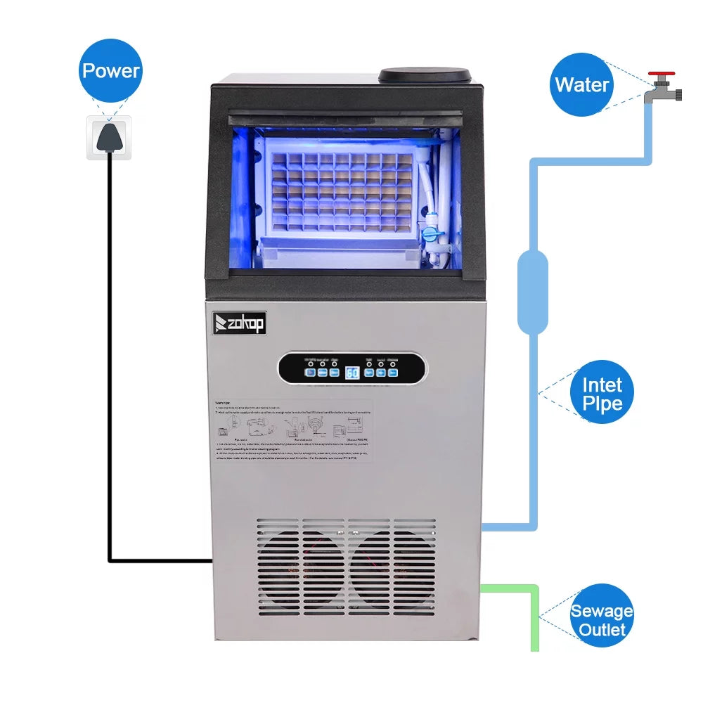 Commercial Ice Maker Machine 150 lbs I291