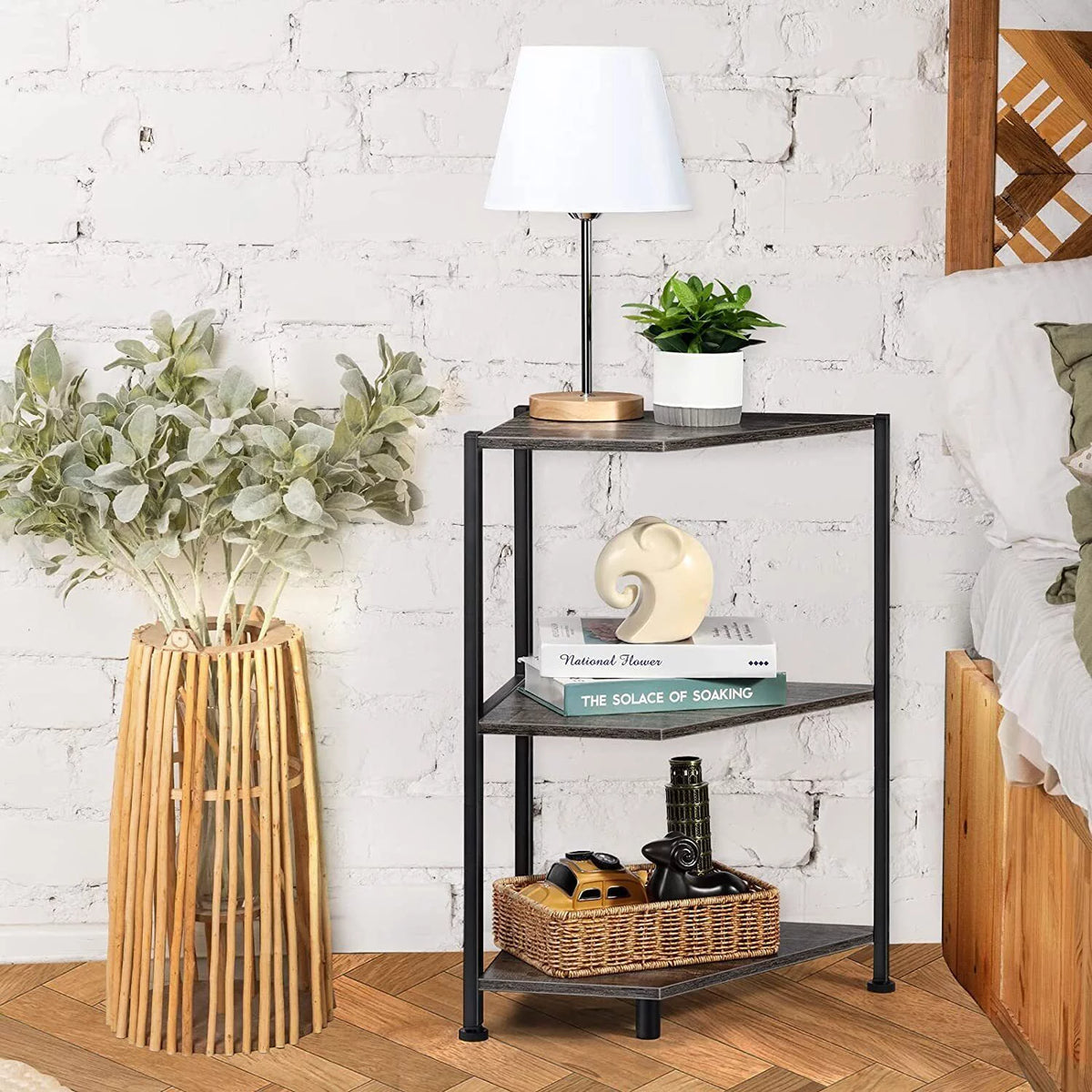 3-Tier Corner Storage Shelf T397161