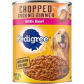 Chopped Ground Dinner Beef Canned Wet Dog Food 13.2-oz Case of 12 H3731