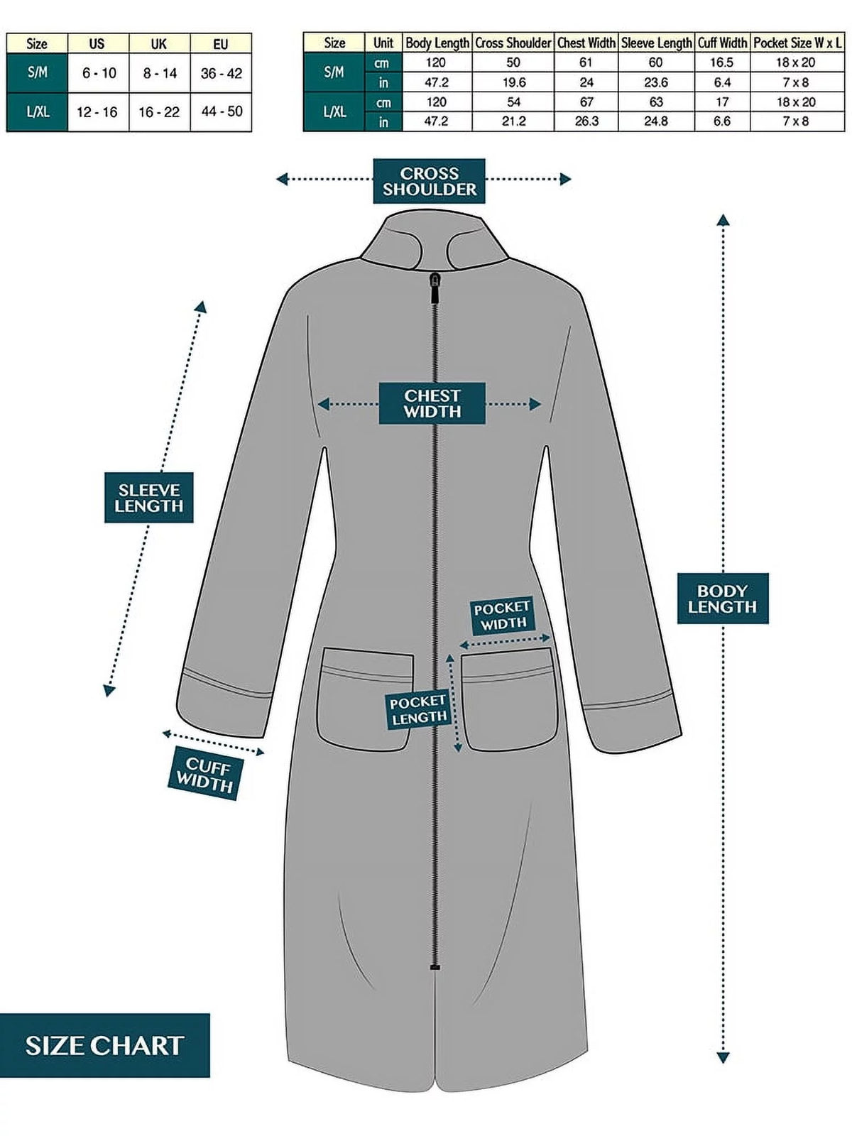 Wine Red Sherpa Fleece Zip Robe with Pockets B7937
