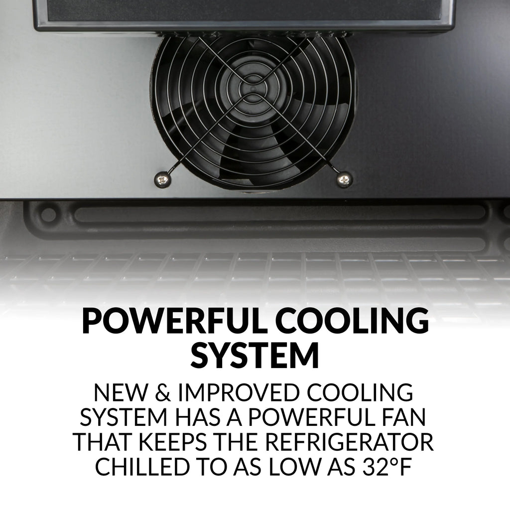 4.1 Cu. Ft. Stainless Steel Beverage Cooler U444