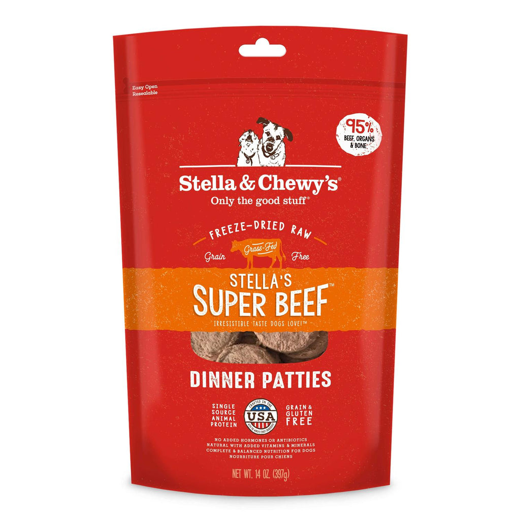 Freeze Dried Dog Food Patties Beef Q34913