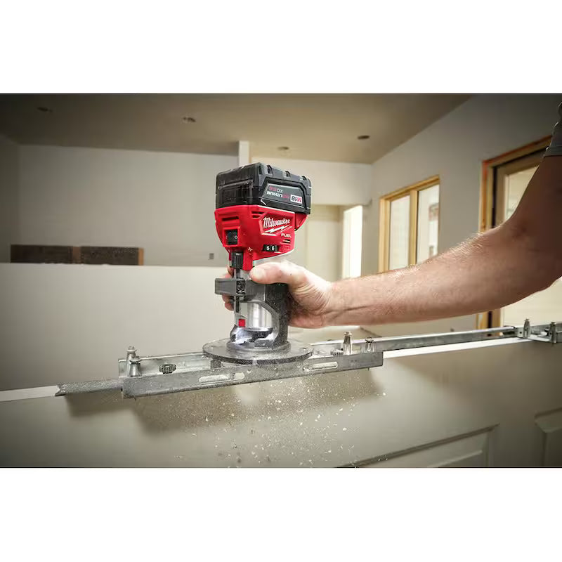 18V Brushless Cordless Compact Router with Battery and Charger V93257