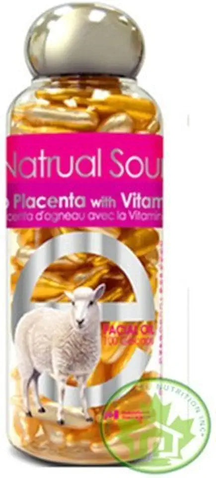 Lamb Placenta with Vitamin E 100 Gelcaps M65115