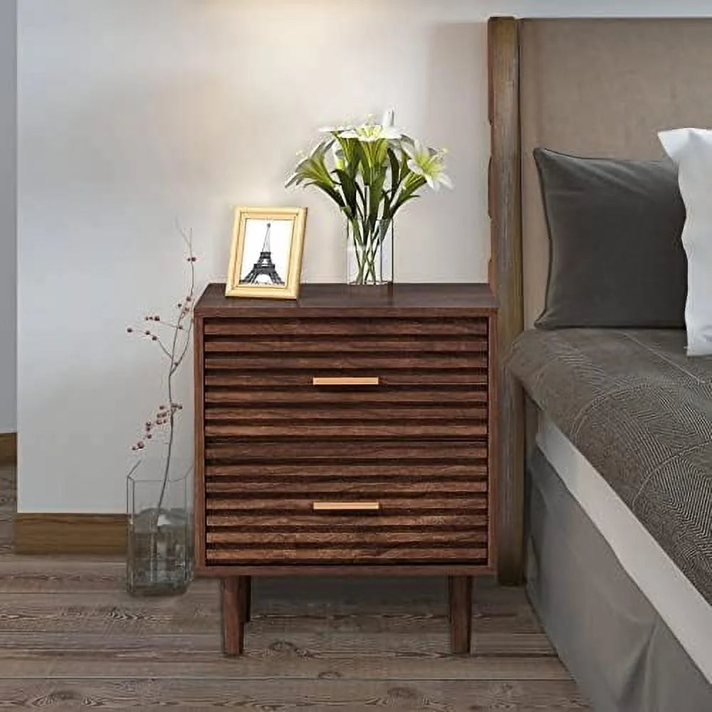 Set of 2 Nightstands with 2 Drawers N61269