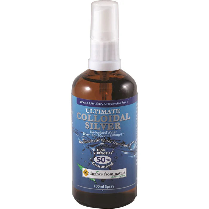Colloidal Silver 50ppm Spray 100ml X219423