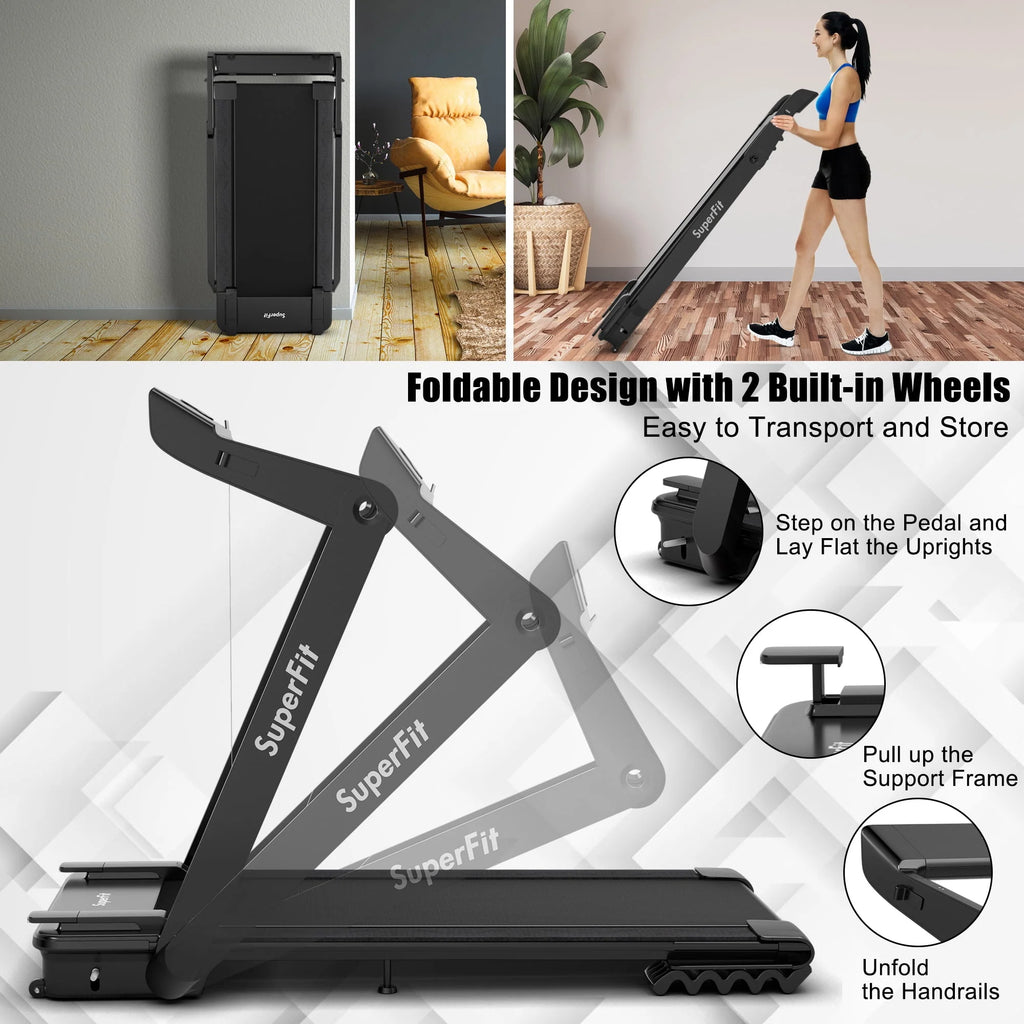 4 HP Folding Treadmill N912184
