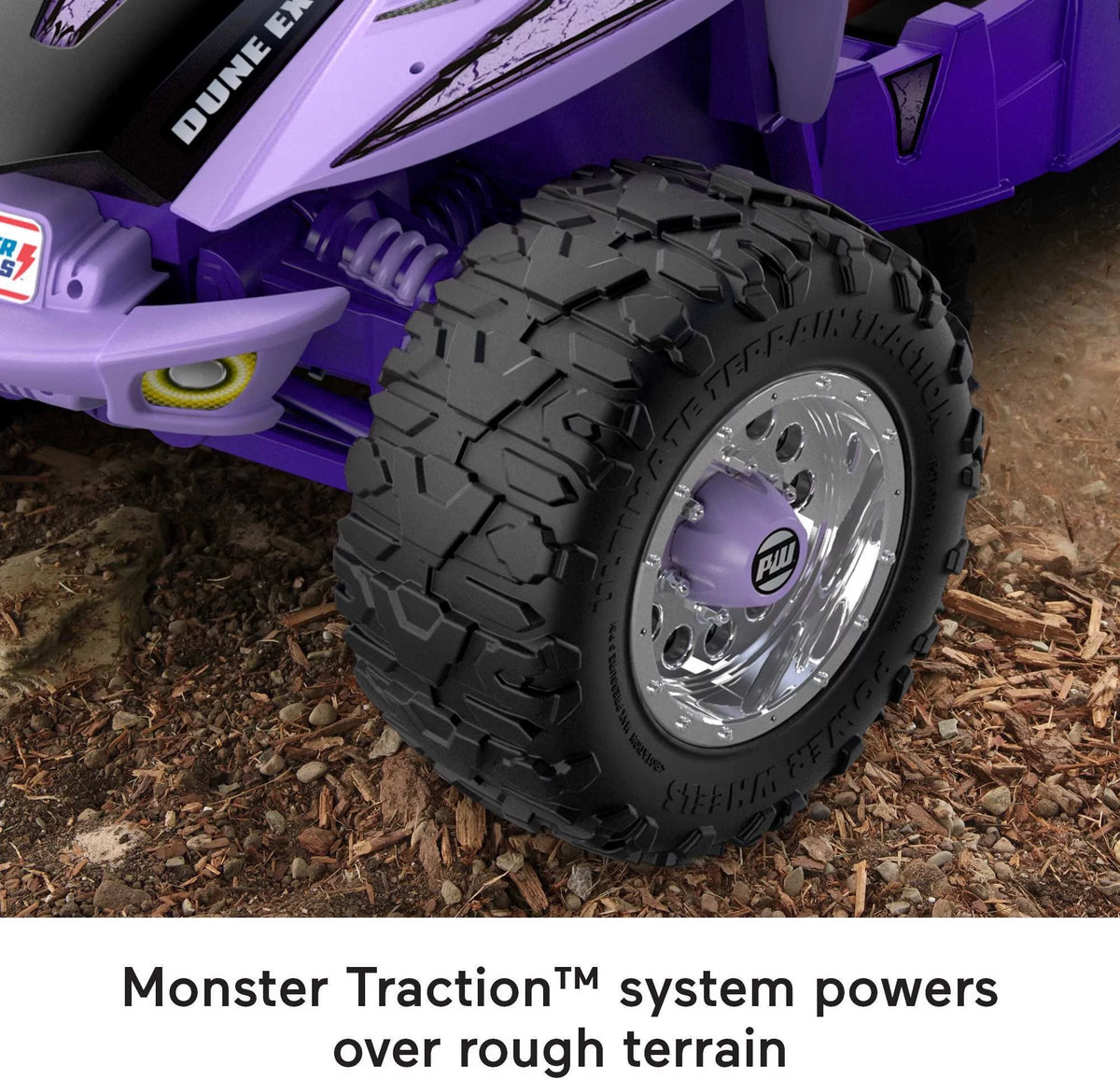 12V Battery-Powered Ride-on Purple R706305