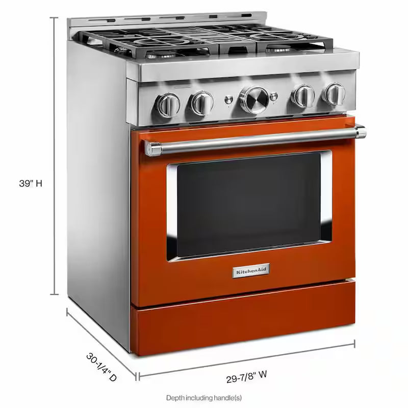 4.1 cu. ft. Smart Gas Range with Self-Cleaning and True Convection L783
