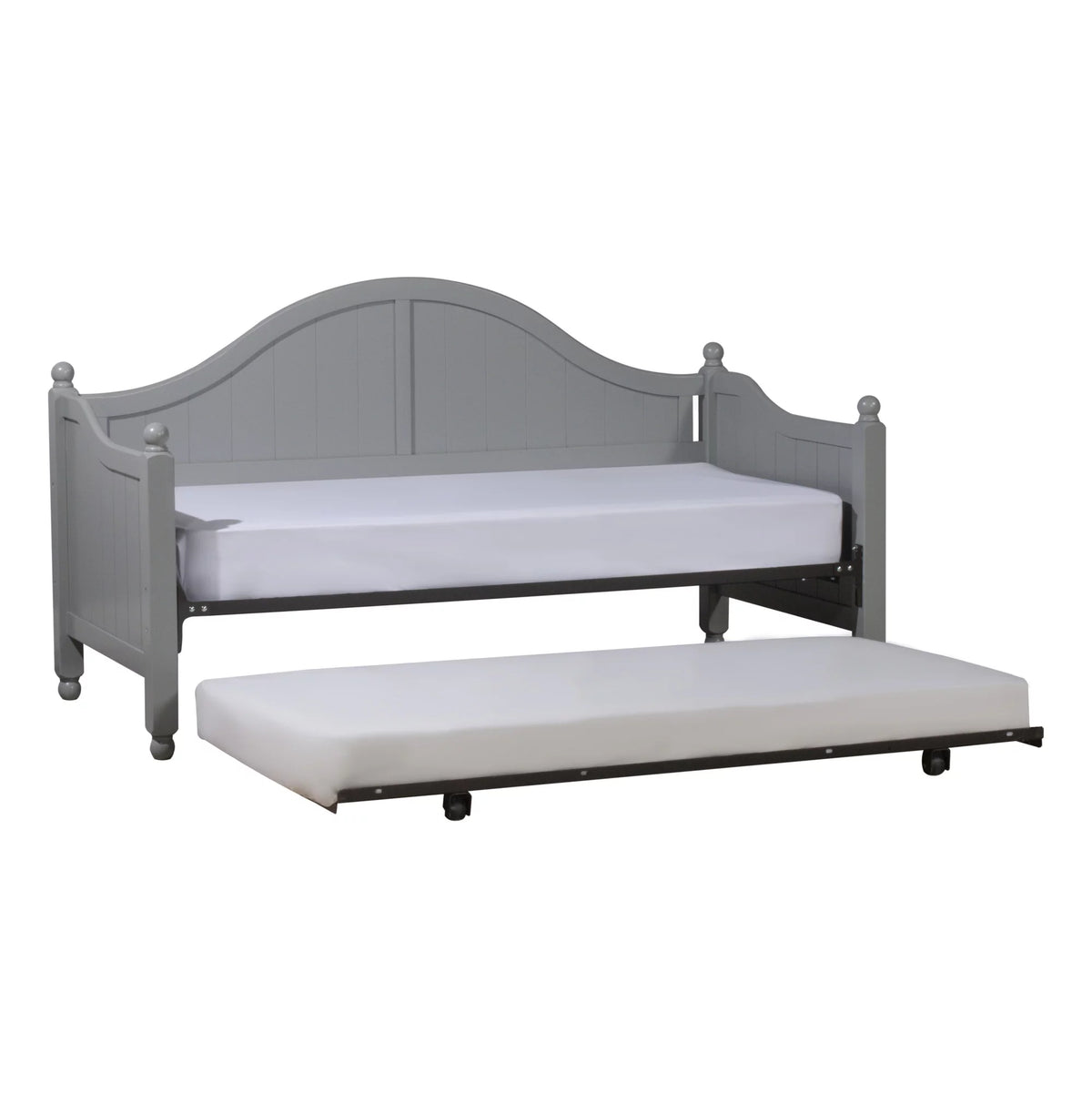 Gray Wood Daybed with Trundle N47337