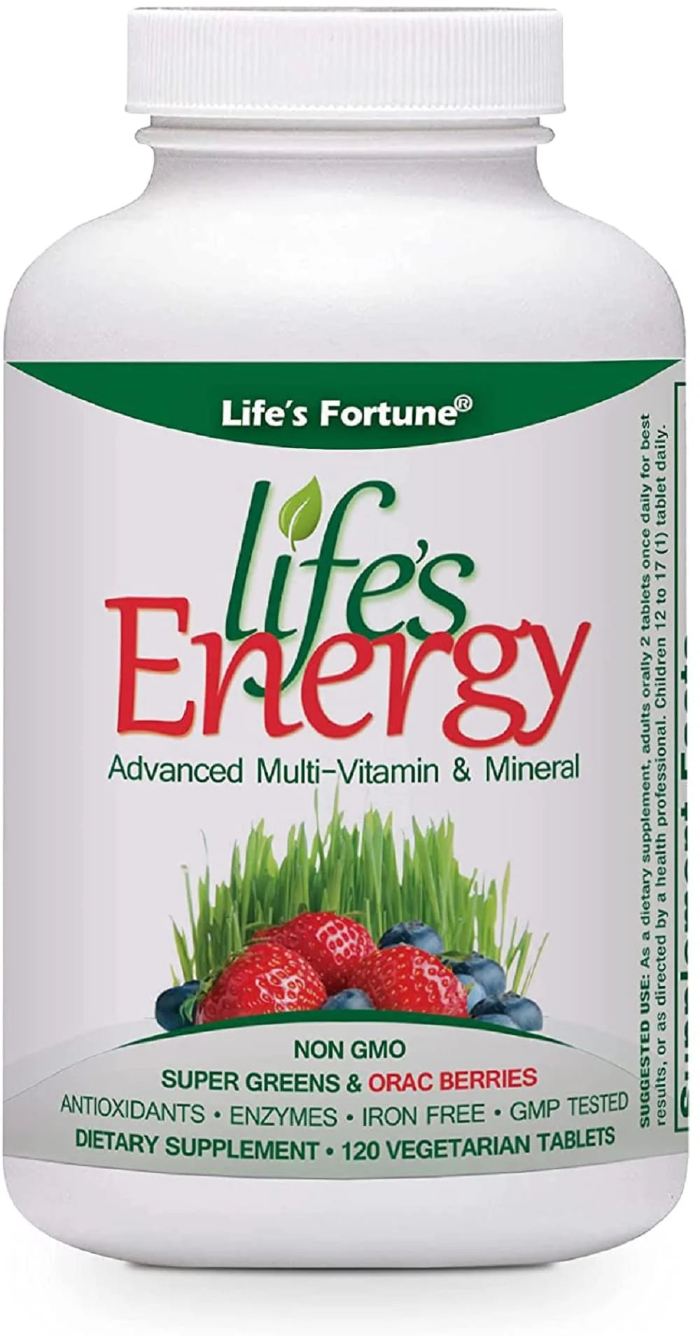 Advanced Multi-Vitamin and Mineral 120 Veggi Tablets C839701