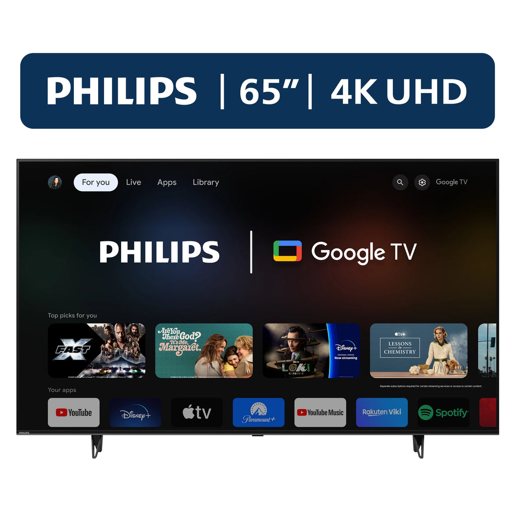 65 Class 4K Ultra HD Google Smart LED Television R485677