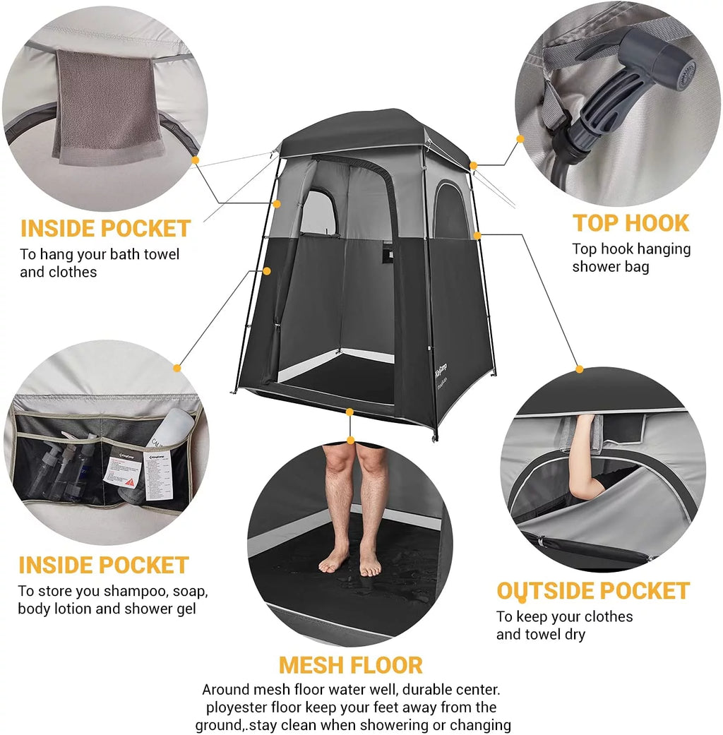 Oversized 1 Room Waterproof Camping Privacy Tent L6214