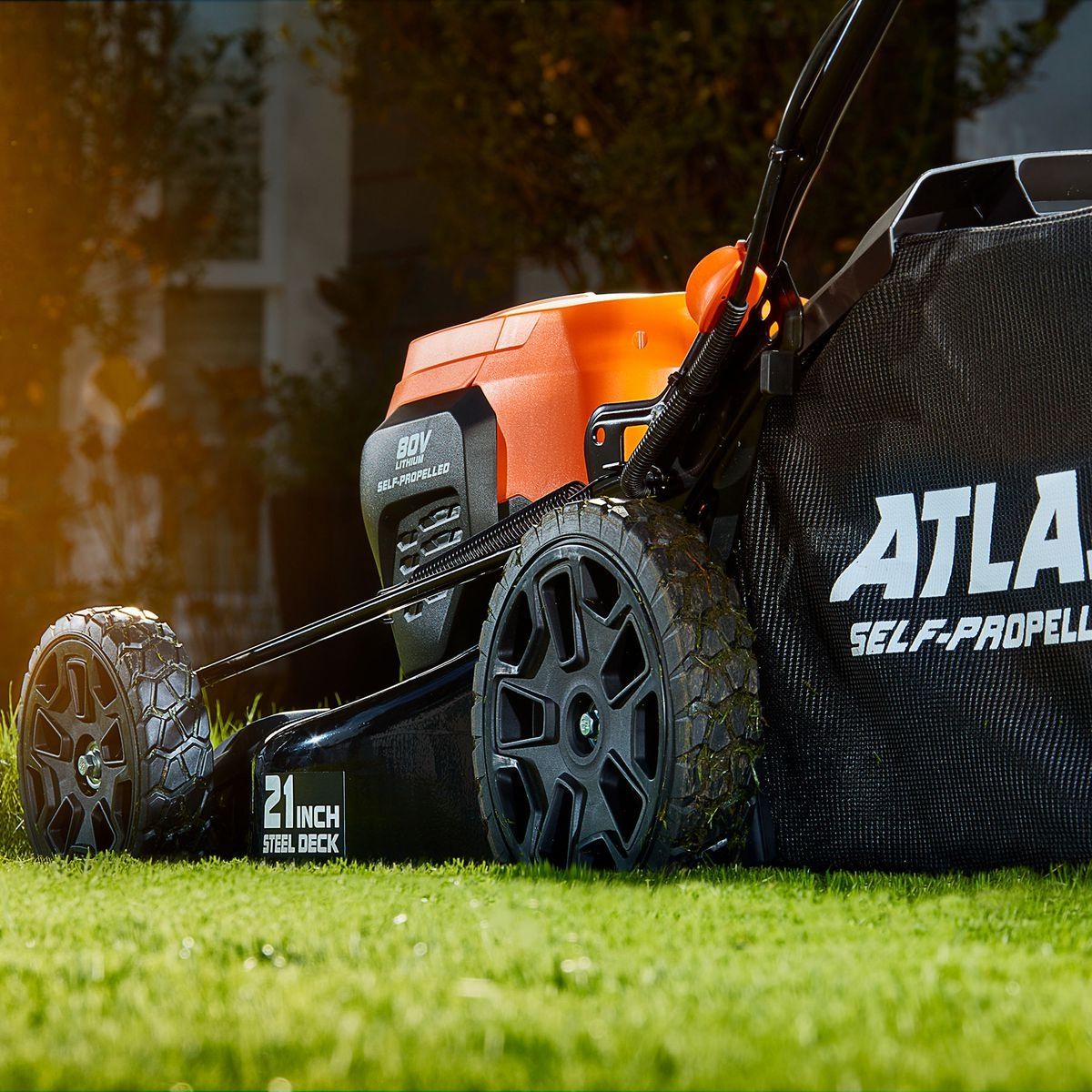 80V Brushless Cordless 21 in. Self-Propelled Lawn Mower X668498