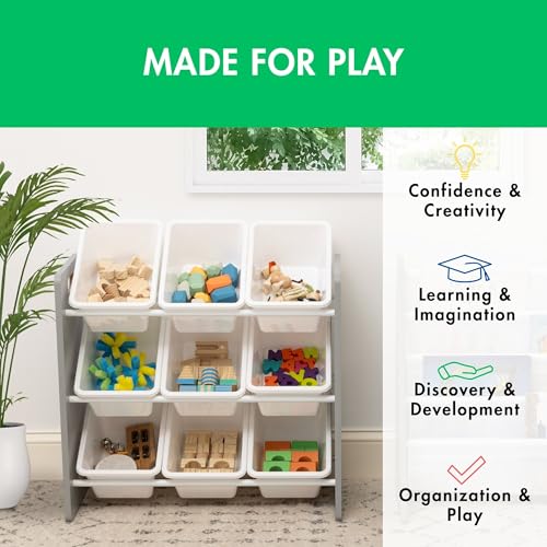 12-Bin Toy Organizer with Chalkboard M99047