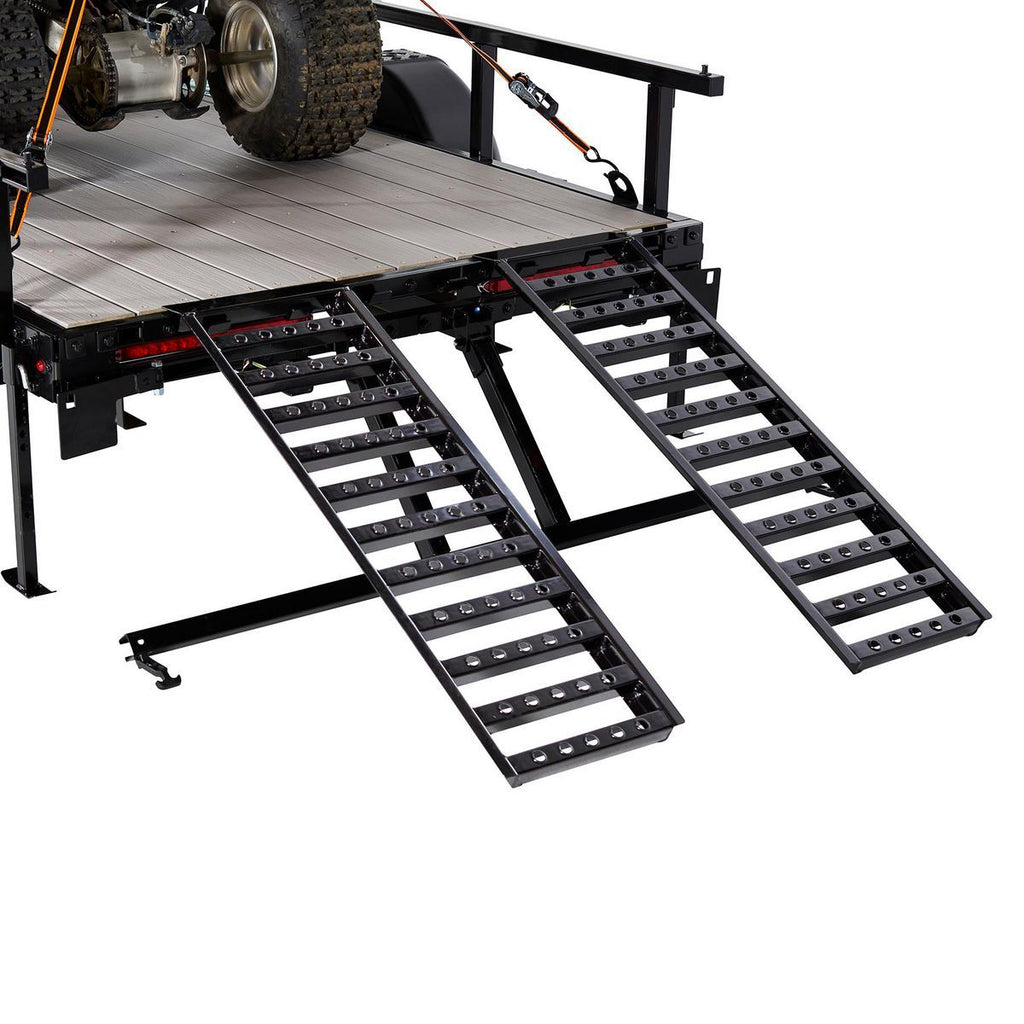 5 ft. x 10 ft. Modular Utility Trailer Ramp Holder Set P360563