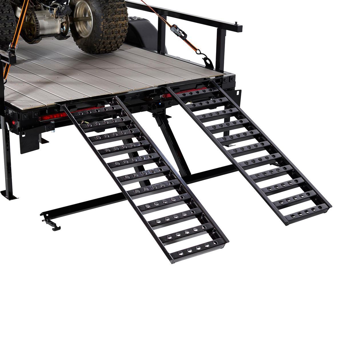 5 ft. x 10 ft. Modular Utility Trailer Ramp Holder Set P360563